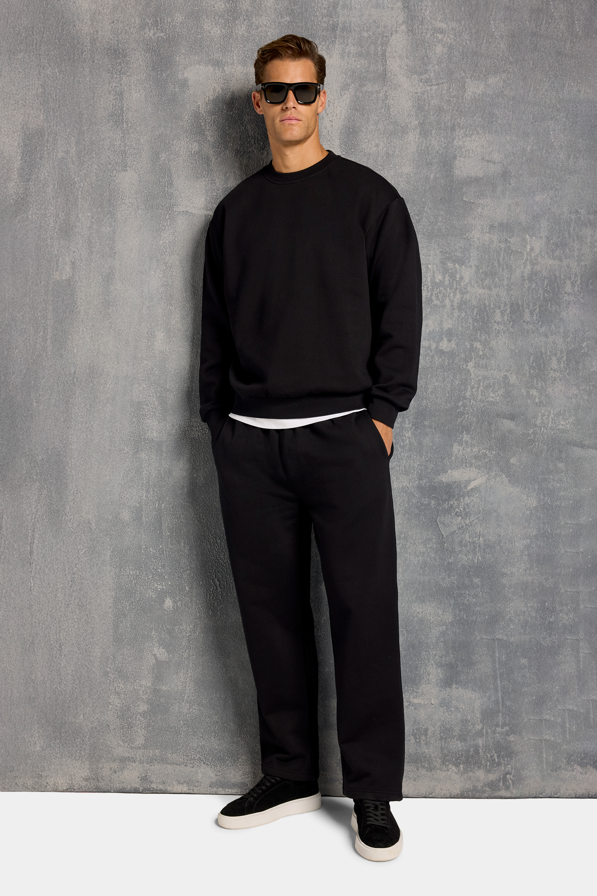 THE MILAN OVERSIZED CREWNECK SWEATER